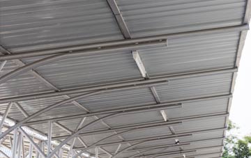 installing Hamstall Ridware metal roofing